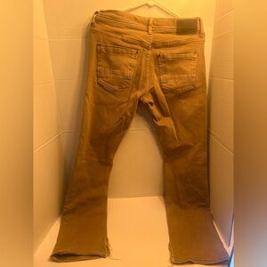 Depart west Stylish Tan Bootcut Men's Jeans